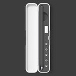 Hộp bảo vệ và lưu trữ bút cảm ứng silicone cho Apple Pencil 1 / 2, Kích thước:, 8mm (Đen Graphite), 8mm (Tím Đinh Hương), 8mm (Xanh Đêm Tối), 8mm (Xanh Băng Hà), 10mm (Đen Graphite), 10mm (Tím Đinh Hương), 10mm (Xanh Đêm Tối)
