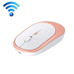 M030 4 Keys 1600DPI Laptop Office Mute Mouse, Style:, Wireless (Ink Green), Wireless (Blue), Wireless (Pink), Wireless (Gray), Wireless (White), Wireless (Black), Double Mode (Ink Green), Dual Mode (Pink), Double Mode (Gray), Double Mode (White)