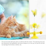Đồ chơi mèo lò xo Spring Man đồ chơi mèo vui nhộn đồ chơi mèo có chân hút lông vũ vui nhộn quả bóng mèo, Màu vàng, Hồng, Nâu