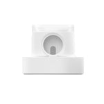 Giá đỡ sạc đồng hồ thông minh 2 trong 1 bằng silicone để bàn cho Apple Watch, màu đen, trắng, hồng, xanh đậm, xám