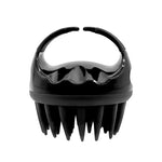 Bàn chải rửa tóc tròn silicone đa năng ướt & khô mát xa, màu hồng, tím, xanh lá, đen, xanh dương, đỏ, vàng, xám