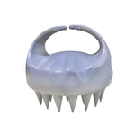 Bàn chải rửa tóc tròn silicone đa năng ướt & khô mát xa, màu hồng, tím, xanh lá, đen, xanh dương, đỏ, vàng, xám