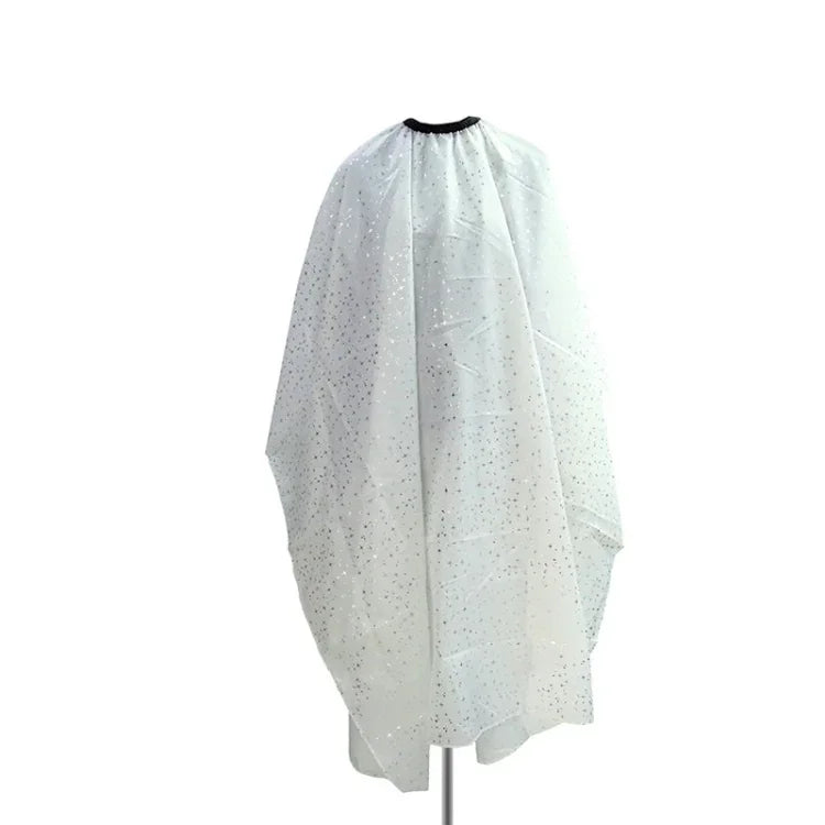 Khăn choàng thời trang cho salon tóc nhuộm và cắt tóc, đen, trắng
