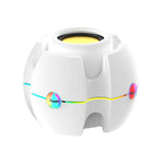 RGB Light Effect Gyro Shape Wireless Bluetooth Audio, White, Pink, Blue, Black, Red
