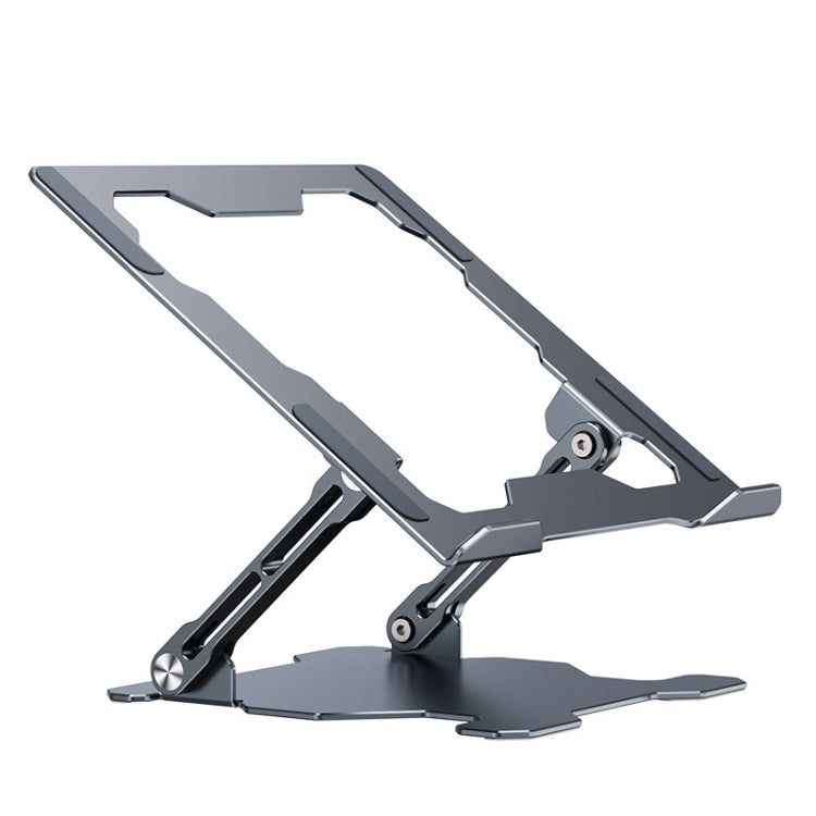 Giá đỡ laptop gập tích hợp, để bàn phẳng thoát nhiệt rỗng, màu xám không gian sâu, bạc mặt trăng