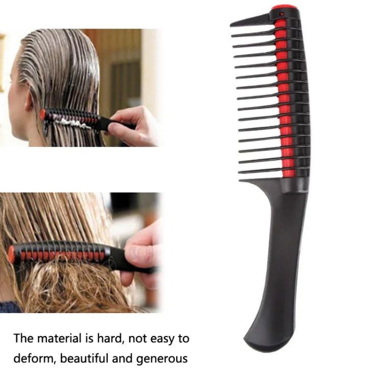 2 cái Cọ tạo kiểu tóc nhuộm salon 0089 lược trơn cuộn tim dụng cụ tạo kiểu tóc