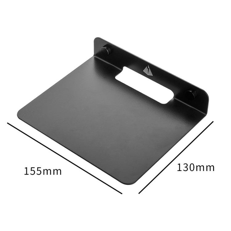 Giá đỡ kim loại lưu trữ tường đa năng cho loa Bluetooth, kích thước: 15,5 x 13 x 3cm