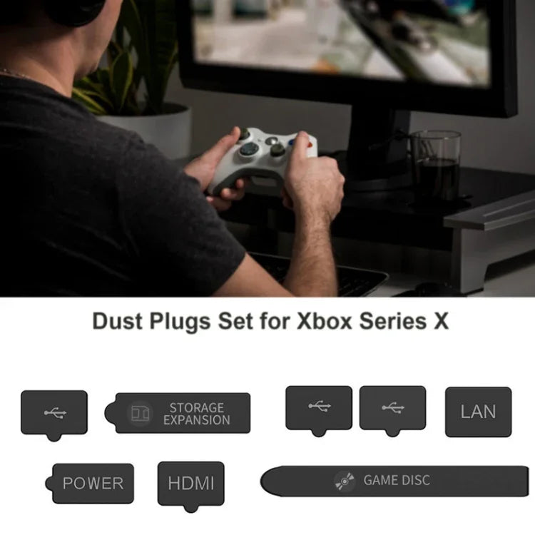 Bộ chống bụi cho máy chủ XBOX Series S/X, Kiểu dáng:, Phiên bản thường, Phiên bản cao cấp