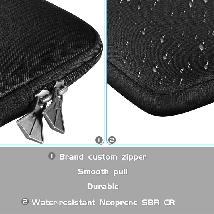 Túi đựng bàn phím di động chống nước bằng da PU + nylon có khóa kéo, Dành cho bàn phím không dây Apple A1314 & Magic Keyboard A1644
