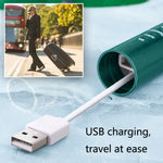 Bàn chải điện siêu âm USB gia đình dành cho người lớn AW-175, bàn chải đôi, màu trắng, hồng, xanh lá, đen