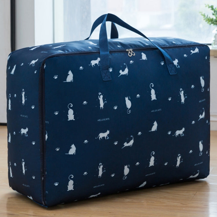 Túi đựng chăn vải Oxford chống ẩm và chống thấm nước, túi kéo khóa di động, túi hành lý di chuyển, kích thước 55x33x20cm, 58x38x22cm, 60x50x25cm