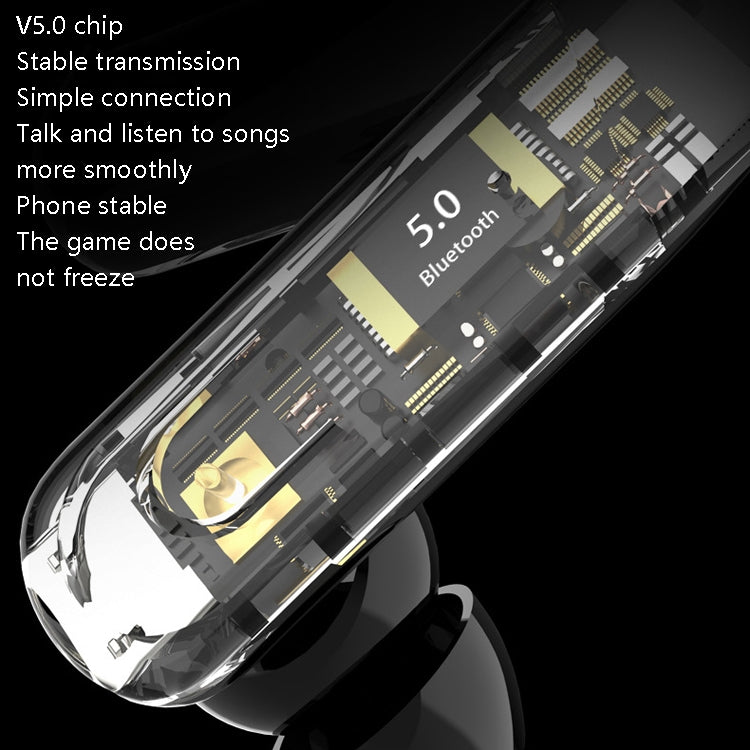 Tai nghe đơn thể thao business móc tai Bluetooth 5.1 YX18, màu đen, trắng, xanh da trời, hồng