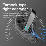 Tai nghe đơn thể thao business móc tai Bluetooth 5.1 YX18, màu đen, trắng, xanh da trời, hồng