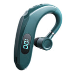Tai nghe stereo móc tai thể thao business hiển thị kỹ thuật số Bluetooth 5.2 Q20, màu đen, trắng, xanh lá, hồng, vàng, xanh dương