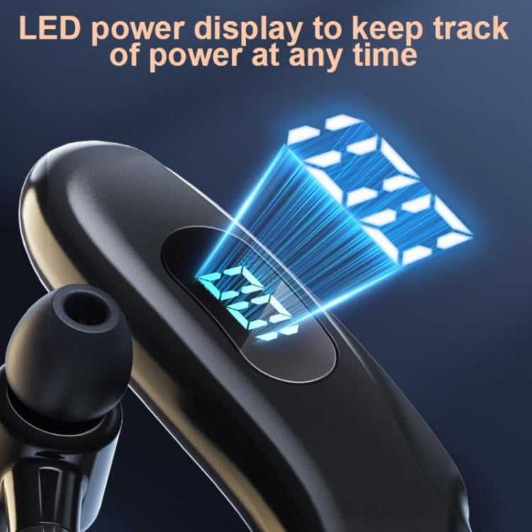 Tai nghe stereo móc tai thể thao business hiển thị kỹ thuật số Bluetooth 5.2 Q20, màu đen, trắng, xanh lá, hồng, vàng, xanh dương