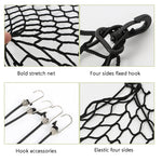 Car Pet Isolation Net Car Back Seat Dog Barrier Safety Net, Size: 120x70cm