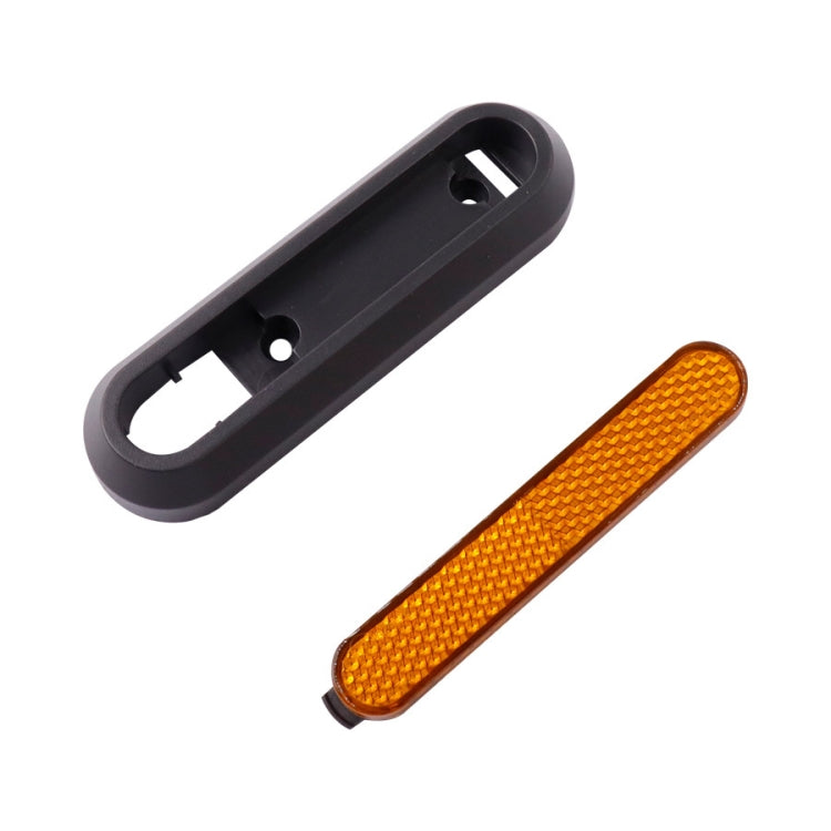 Vỏ Trang Trí Bánh Xe Xe Tay Ga Điện Bốn Chiều Có Dải Phản Quang & Ốc Vít Cho Xiaomi Mijia 1S / Pro 2, Màu Đỏ, Vàng