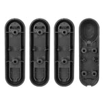 Vỏ Trang Trí Bánh Xe Xe Tay Ga Điện Bốn Chiều Có Dải Phản Quang & Ốc Vít Cho Xiaomi Mijia 1S / Pro 2, Màu Đỏ, Vàng