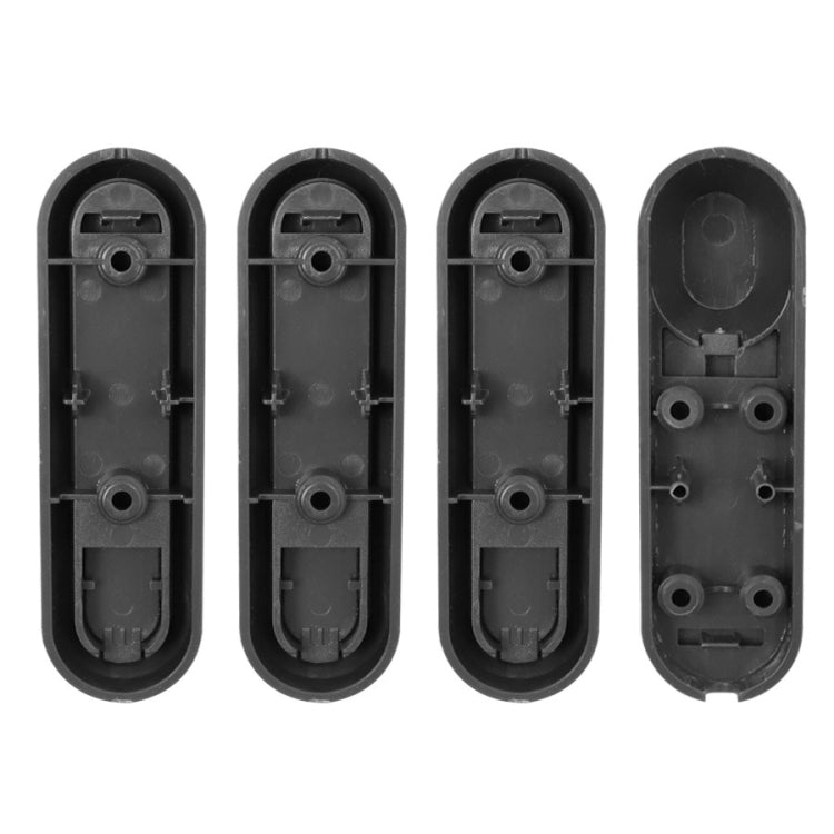 Vỏ Trang Trí Bánh Xe Xe Tay Ga Điện Bốn Chiều Có Dải Phản Quang & Ốc Vít Cho Xiaomi Mijia 1S / Pro 2, Màu Đỏ, Vàng