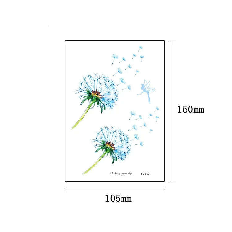 20 miếng dán hình xăm hoa trên cánh tay chống nước, SC-529, SC-557, SC-558, SC-559, SC-561, SC-564, SC-551, SC-556, SC-552, SC-553, SC-554, SC-555
