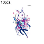10 miếng dán hình xăm nhỏ tươi mới chuyển nước chống nước, RC-501, RC-502, RC-503, RC-504, RC-505, RC-506, RC-507, RC-508, RC-509, RC-510, RC-511, RC-512, RC-513, RC-514, RC-515, RC-516