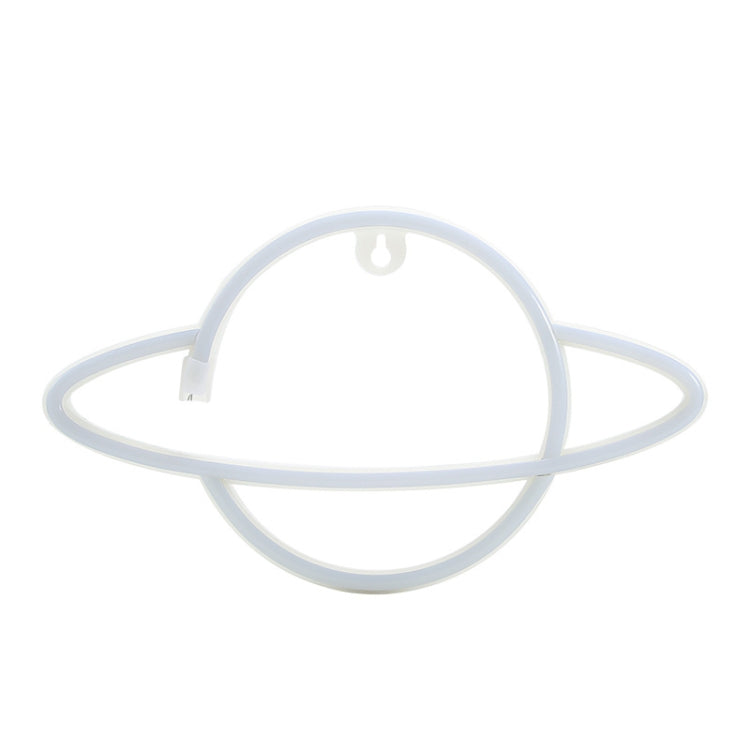 LED Personalized Neon Decorative Light Modeling Light USB Battery Box Dual Purpose, Spec:, Alien, Planet