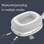Tai nghe không dây subwoofer Bluetooth 5.1 P9 hỗ trợ AUX / thẻ TF, màu đen, trắng, đỏ, xanh lá, xanh dương