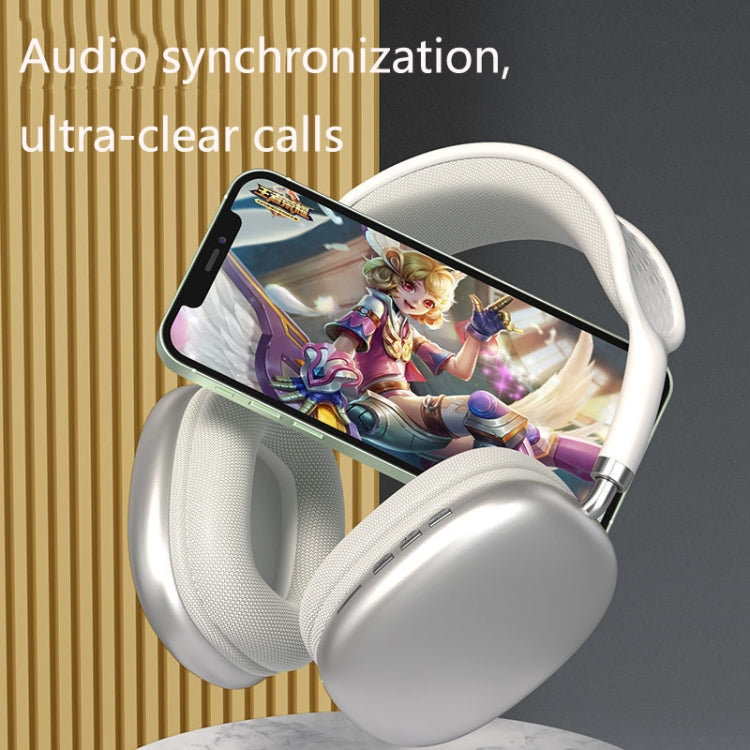 Tai nghe không dây subwoofer Bluetooth 5.1 P9 hỗ trợ AUX / thẻ TF, màu đen, trắng, đỏ, xanh lá, xanh dương