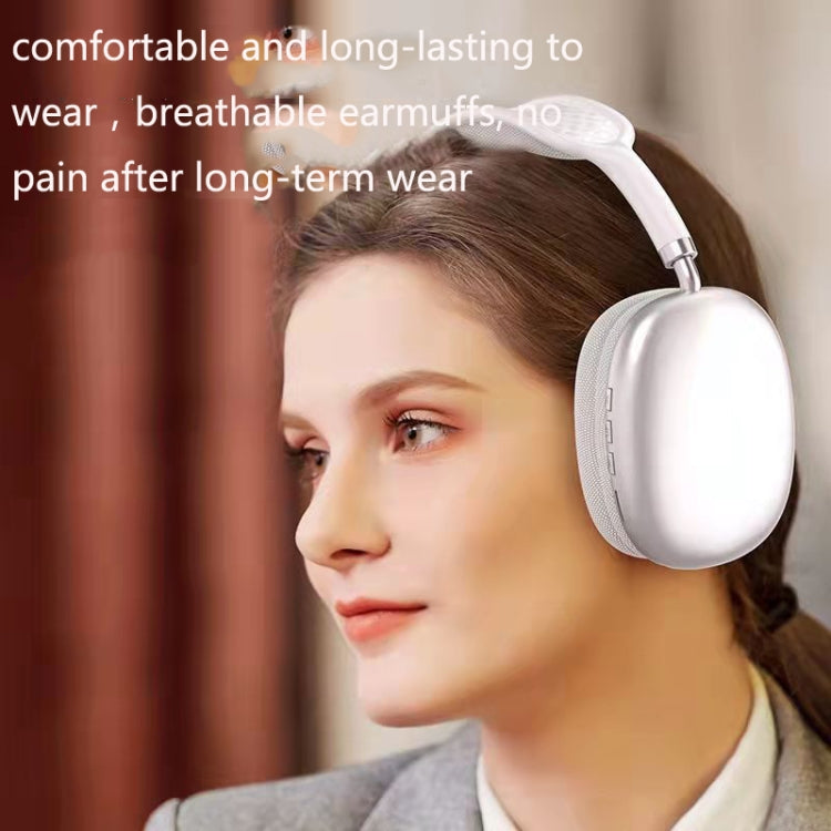 Tai nghe không dây subwoofer Bluetooth 5.1 P9 hỗ trợ AUX / thẻ TF, màu đen, trắng, đỏ, xanh lá, xanh dương
