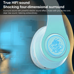 Tai nghe Bluetooth không dây B39 subwoofer có đèn thở hỗ trợ thẻ TF