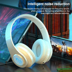 Tai nghe Bluetooth không dây B39 subwoofer có đèn thở hỗ trợ thẻ TF