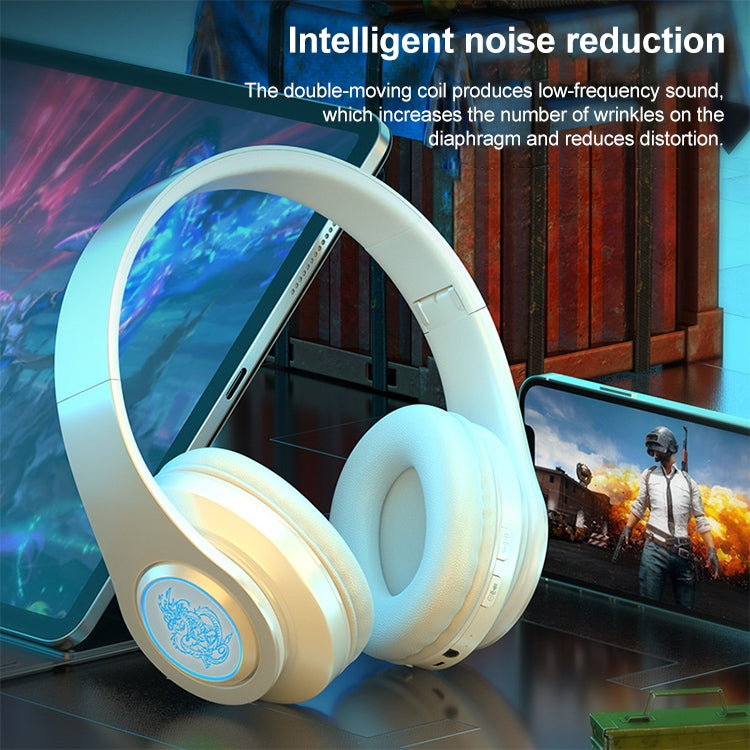 Tai nghe Bluetooth không dây B39 subwoofer có đèn thở hỗ trợ thẻ TF