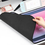 Cute Cat Ear Computer Keyboard Desk Pad Mouse Pad, 400 x 800 x 2mm