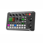 Sound card trực tiếp F998 với 16 hiệu ứng âm thanh và bộ trộn giảm tiếng ồn, F998