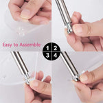 Kệ trưng bày bánh 3 tầng bằng acrylic, kệ trưng bày mỹ phẩm, 2 cái