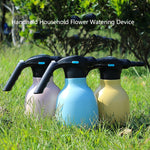 Bình tưới nước điện cầm tay 1.5L cho gia đình, màu xanh dương, xanh dương + đầu phun đa năng