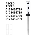 Đèn cắm đất số nhà nhiệt độ màu kép năng lượng mặt trời TS-G6704, TS-G6704