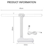 Đèn bàn LED sạc đôi đầu, kiểu: phiên bản cắm điện + cáp, sạc lại 3600mAh + cáp, sạc lại 4000mAh + cáp