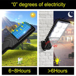 Đèn đường năng lượng mặt trời LED cảm ứng cơ thể người cho vườn, Thông số:, 616A-18 LED, 616B-72 COB, 616C-30 COB, 616A-18 LED có điều khiển từ xa, 616B-72 COB có điều khiển từ xa, 616C-30 COB có điều khiển từ xa