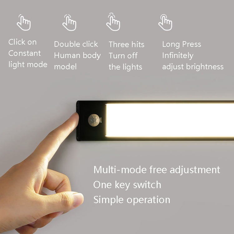 Đèn LED Không Dây Cảm Ứng Cơ Thể Người Tự Động Thông Minh, 20cm, 40cm, 60cm, 80cm