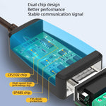 Cáp chuyển đổi USB sang RS485 / RS422 DTECH DT-5019, chip FT232, chiều dài: 0,5m, 1,5m