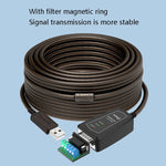 Cáp chuyển đổi USB sang RS485 / RS422 DTECH DT-5019, chip FT232, chiều dài: 0,5m, 1,5m