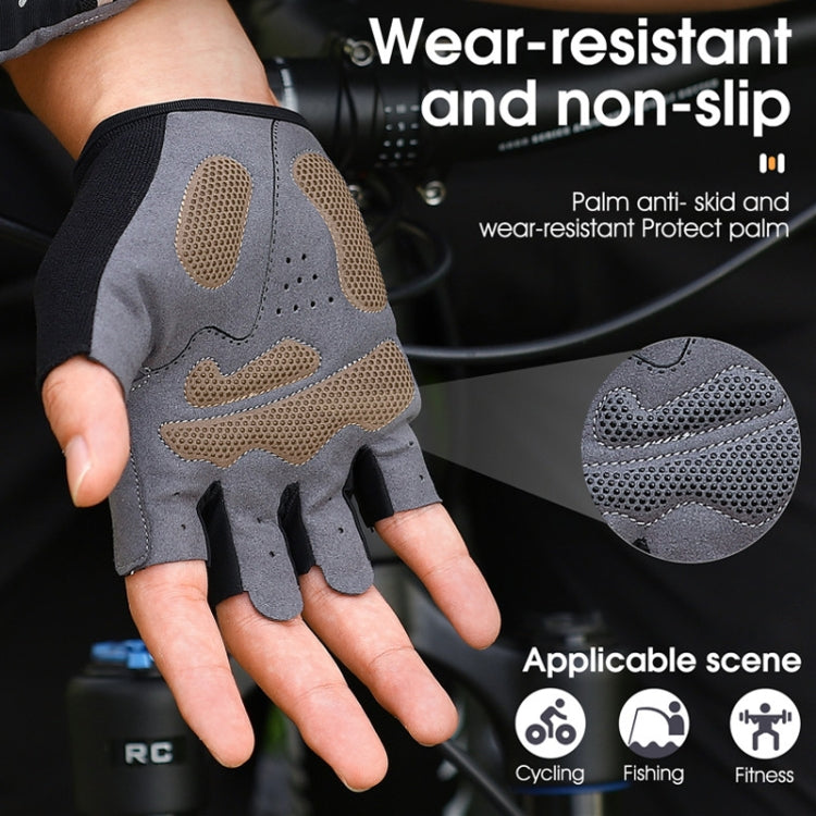 Găng tay WEST BIKING YP0211222 đạp xe giảm sốc, ngón ngắn, M, L, XL