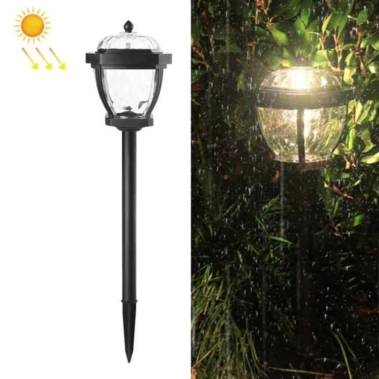 Đèn vườn ngoài trời năng lượng mặt trời 2 LED chống nước, kiểu:, đèn cỏ ánh sáng trắng, đèn cỏ ánh sáng ấm, đèn chụp cột ánh sáng trắng