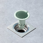 LSWY15 Thoát sàn một chiều chống mùi và thoát nước bồn cầu, Xám, Hồng, Xanh dương, Xanh lá