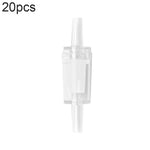 20 Cái Van Kiểm Tra Ống Dẫn Máy Bơm Oxy Bể Cá, 4mm (Đỏ), 4mm (Đen), 4mm (Trắng), 4mm (Xanh Dương), 8mm (Đỏ), 10mm (Trắng), 12mm (Trắng), 4mm (Trắng Đỏ)