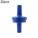 20 Cái Van Kiểm Tra Ống Dẫn Máy Bơm Oxy Bể Cá, 4mm (Đỏ), 4mm (Đen), 4mm (Trắng), 4mm (Xanh Dương), 8mm (Đỏ), 10mm (Trắng), 12mm (Trắng), 4mm (Trắng Đỏ)