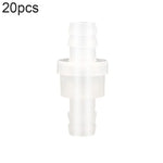 20 Cái Van Kiểm Tra Ống Dẫn Máy Bơm Oxy Bể Cá, 4mm (Đỏ), 4mm (Đen), 4mm (Trắng), 4mm (Xanh Dương), 8mm (Đỏ), 10mm (Trắng), 12mm (Trắng), 4mm (Trắng Đỏ)