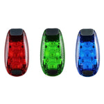 Đèn hậu xe đạp chạy bộ ban đêm ngoài trời, màu: 3 đèn LED đỏ, 3 đèn LED đỏ, 3 đèn LED xanh dương, 3 đèn LED xanh lá, 5 đèn LED đỏ, 5 đèn LED xanh dương, 5 đèn LED xanh lá