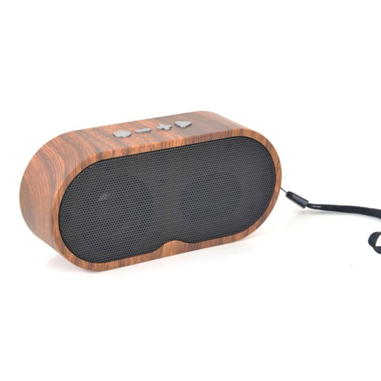 Loa Bluetooth Mini Vân Gỗ Retro F3 Hỗ Trợ Thẻ TF, Vân Sẫm, Vân Nhạt